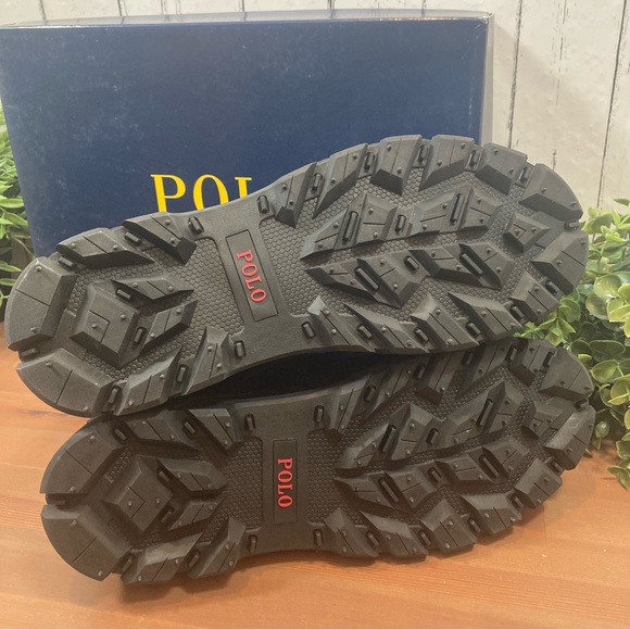 Polo Ralph Lauren Men's Oslo Low Waterproof Leather & Suede Duck Boots - Picture 13 of 13